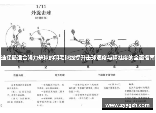 选择最适合强力杀球的羽毛球线提升击球速度与精准度的全面指南